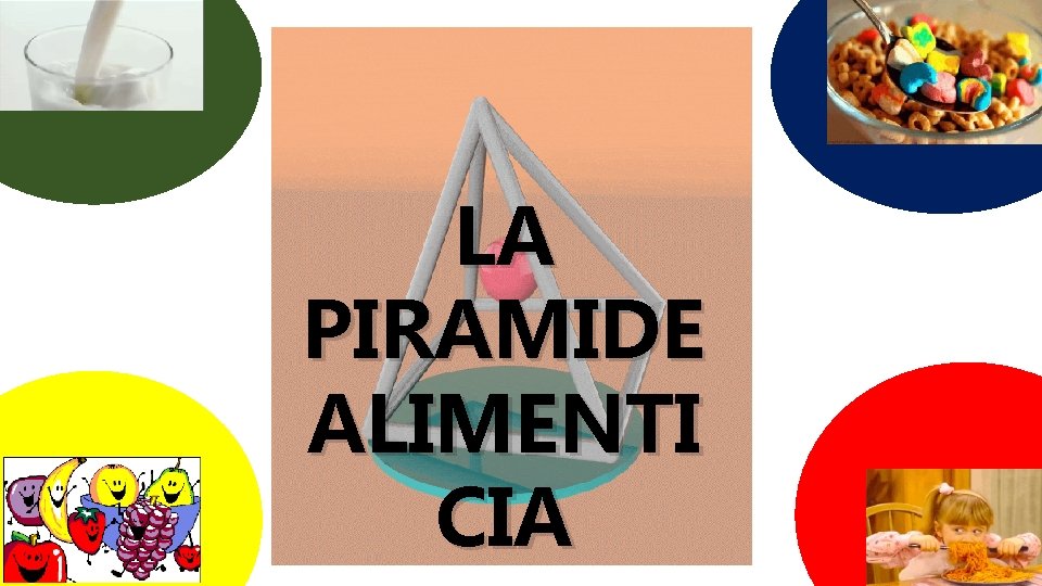 LA PIRAMIDE ALIMENTI CIA 