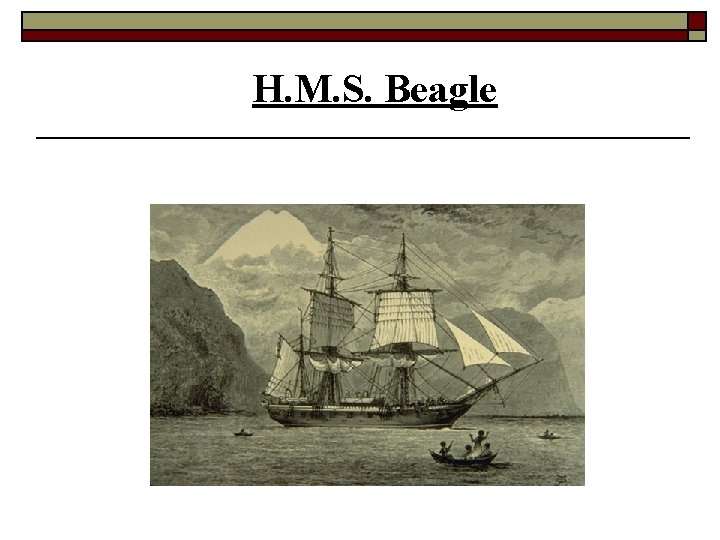 H. M. S. Beagle 