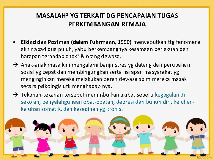 Pertemuan 9 Pubertas Remaja Awal Mata Kuliah Psikologi