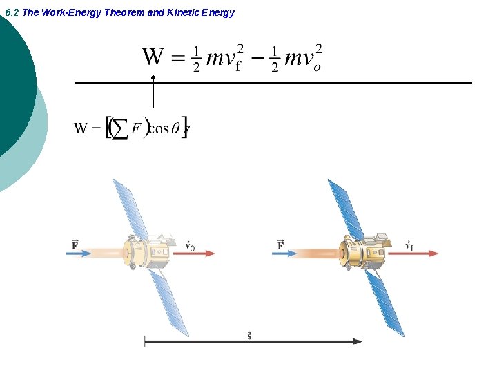 6. 2 The Work-Energy Theorem and Kinetic Energy 