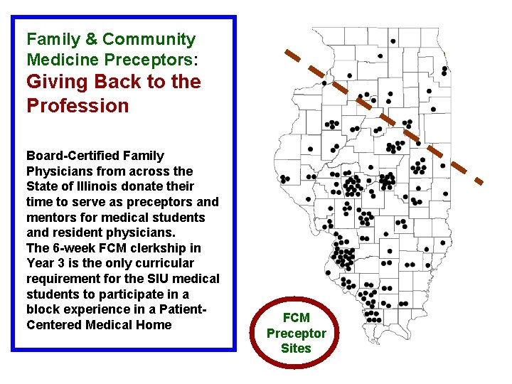 Family & Community Medicine Preceptors: Giving Back to the Profession Board-Certified Family Physicians from