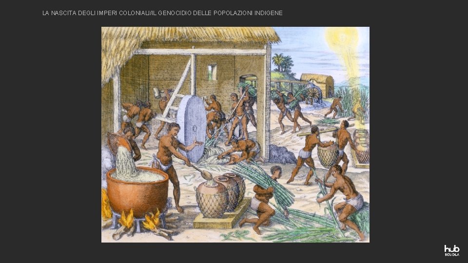 LA NASCITA DEGLI IMPERI COLONIALI/IL GENOCIDIO DELLE POPOLAZIONI INDIGENE 