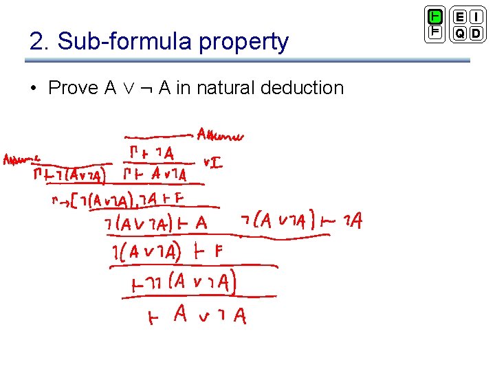 Natural Deduction A A B Ab A Ab