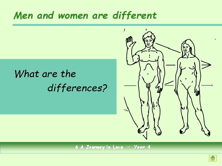 Men and women are different What are the differences? 6 A Journey in Love