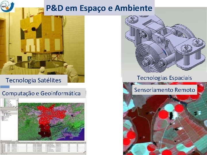 R&Dem Programs INPE (2) P&D Espaço at e Ambiente Tecnologia Satélites Computação e Geoinformática