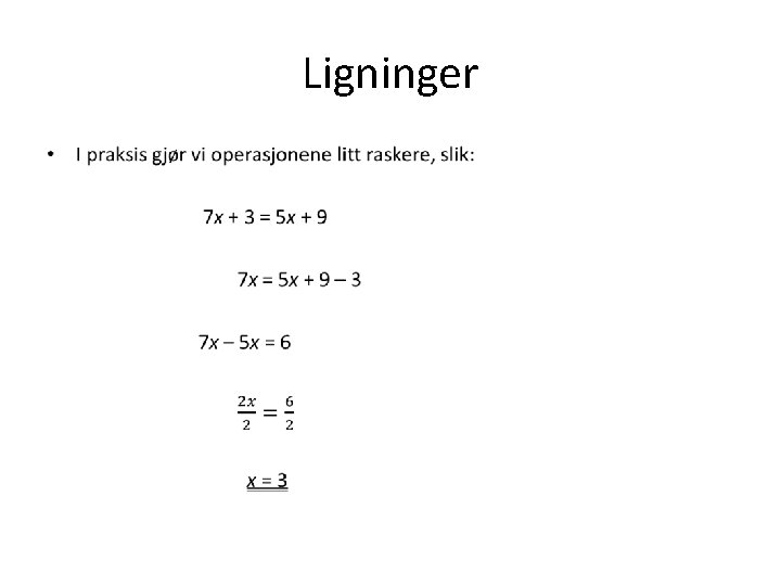 Ligninger • 