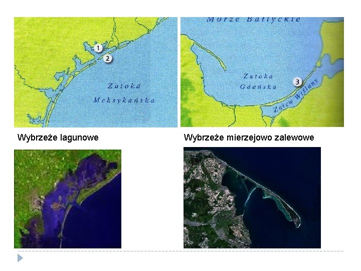 Wybrzeże lagunowe Wybrzeże mierzejowo zalewowe 