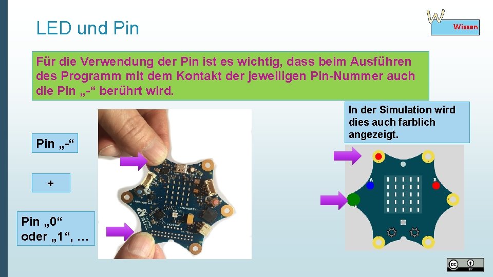 LED und Pin Wissen Für die Verwendung der Pin ist es wichtig, dass beim