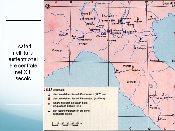 I catari nell’Italia settentrional e e centrale nel XIII secolo 