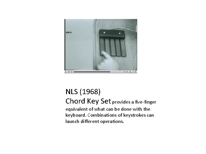 NLS (1968) Chord Key Set provides a five-finger equivalent of what can be done