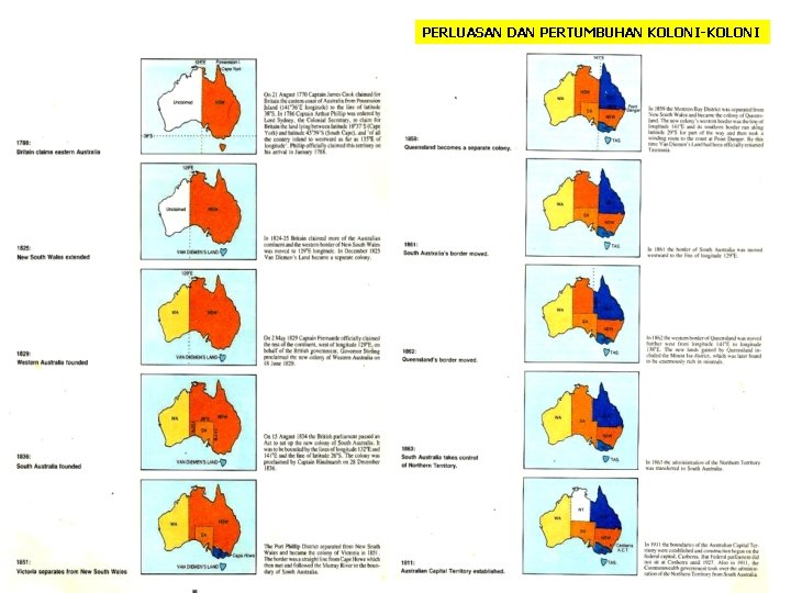 PERLUASAN DAN PERTUMBUHAN KOLONI-KOLONI 