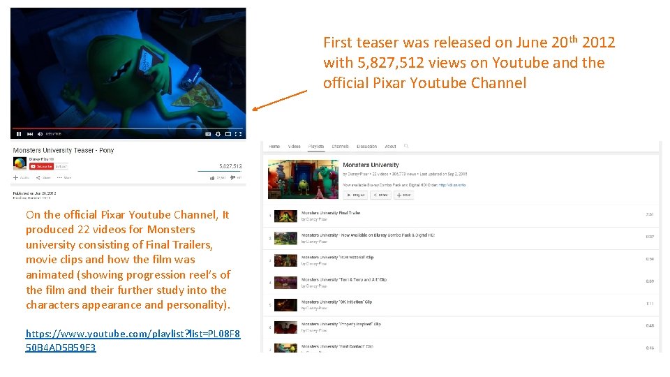 First teaser was released on June 20 th 2012 with 5, 827, 512 views First teaser was released on June 20 th 2012 with 5, 827, 512 views