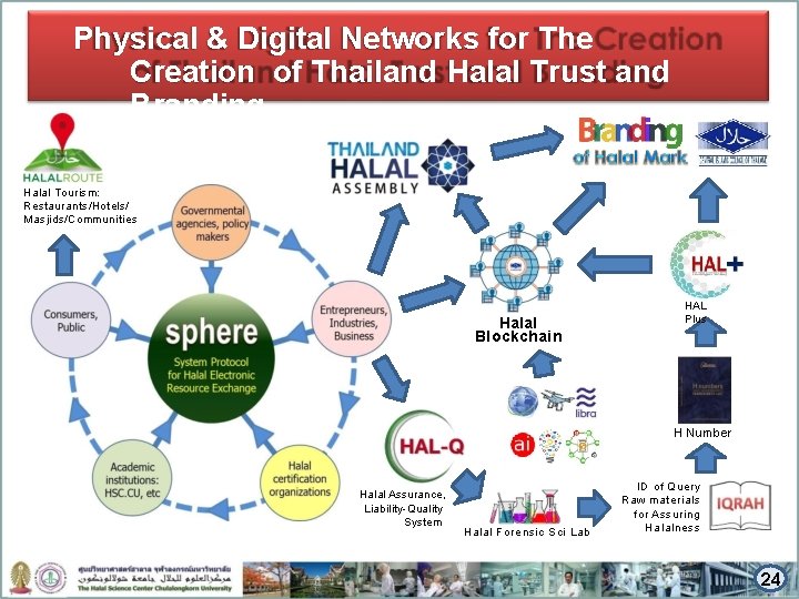 Physical & Digital Networks for The Creation of Thailand Halal Trust and Branding Halal