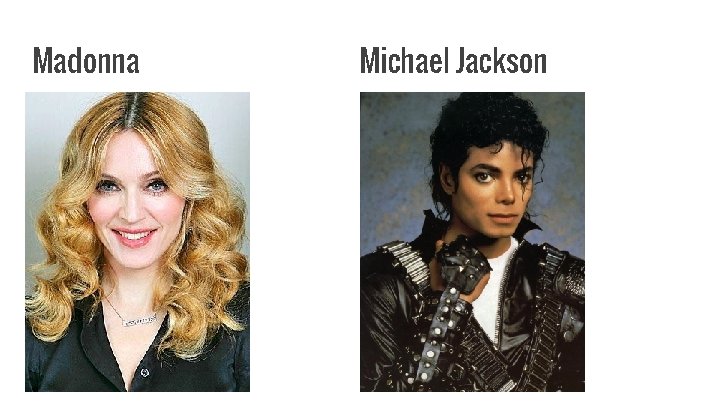 Madonna Michael Jackson 