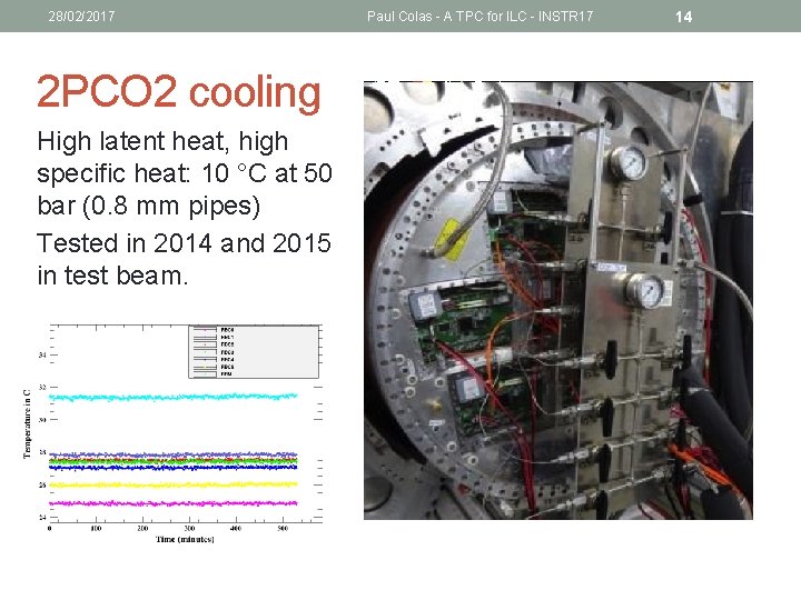 28/02/2017 2 PCO 2 cooling High latent heat, high specific heat: 10 °C at