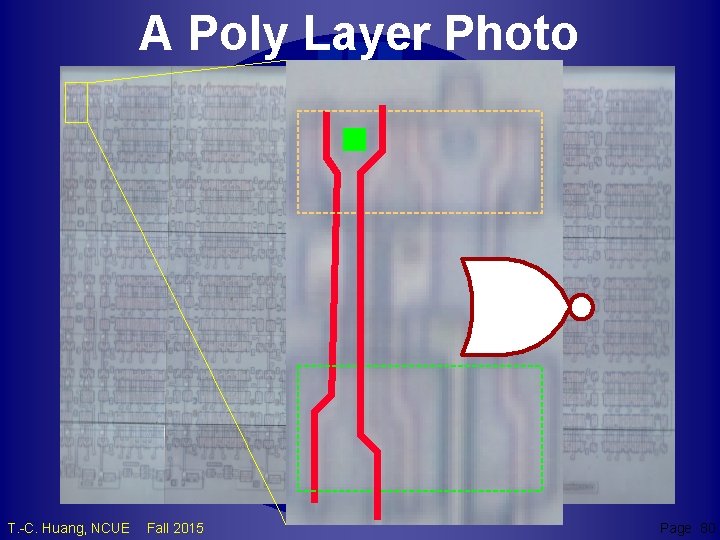 A Poly Layer Photo TCH T. -C. Huang, NCUE Fall 2015 NCUE Page 80