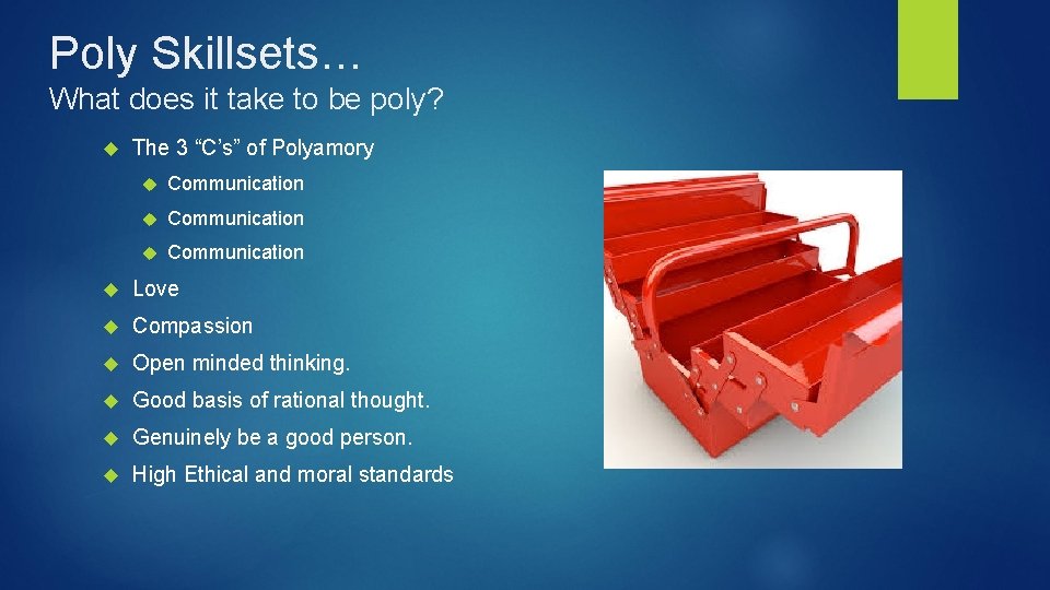 Poly Skillsets… What does it take to be poly? The 3 “C’s” of Polyamory Poly Skillsets… What does it take to be poly? The 3 “C’s” of Polyamory