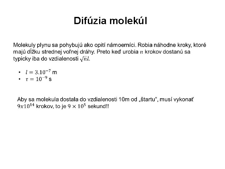 Difúzia molekúl 