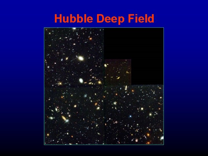 Hubble Deep Field 