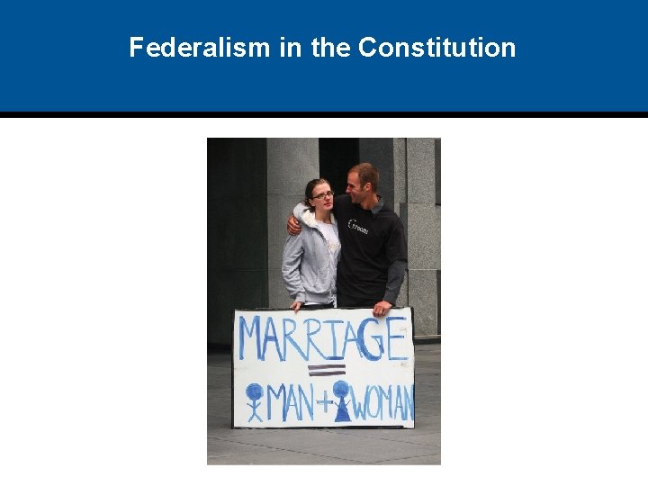 Federalism in the Constitution 