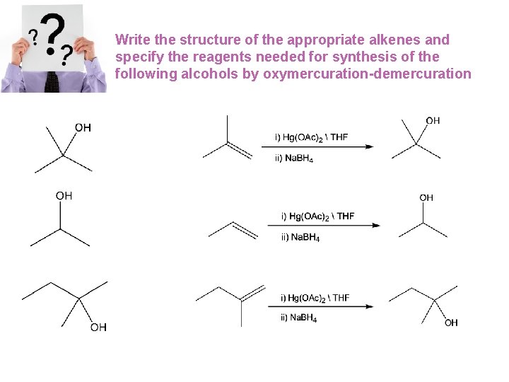 Write the structure of the appropriate alkenes and specify the reagents needed for synthesis