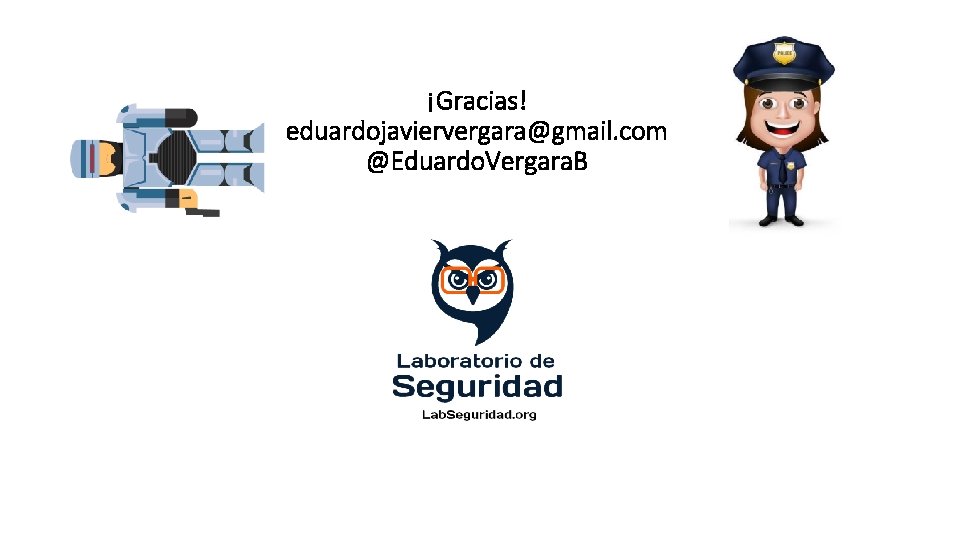 ¡Gracias! eduardojaviervergara@gmail. com @Eduardo. Vergara. B 