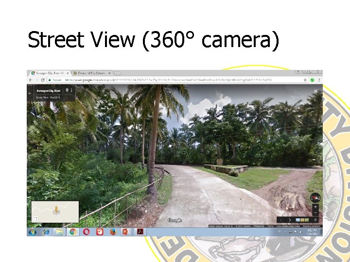 Street View (360° camera) 