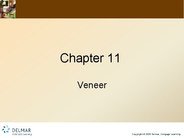 Chapter 11 Veneer Copyright © 2009 Delmar, Cengage Learning 