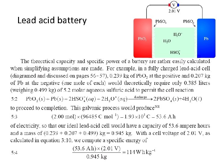 Lead acid battery 