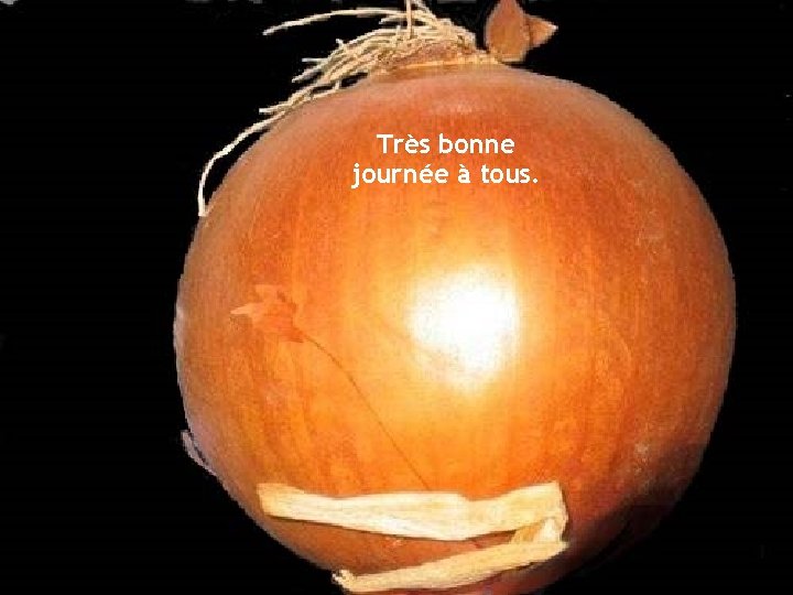 Très bonne journée à tous. 