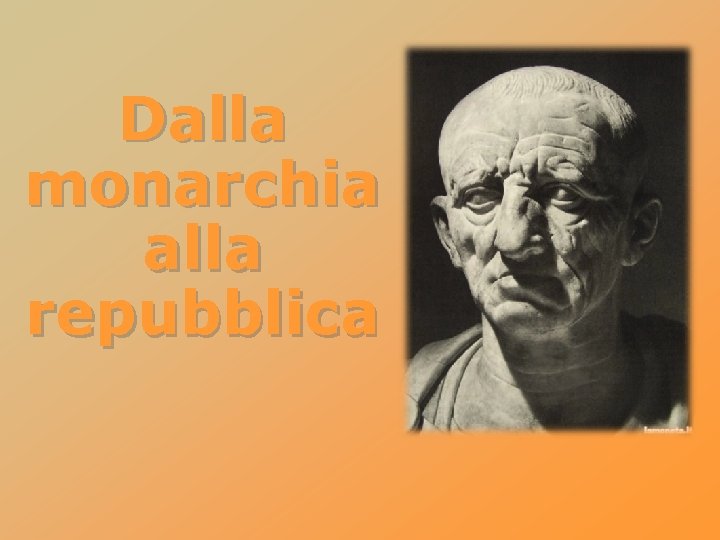 Dalla monarchia alla repubblica 