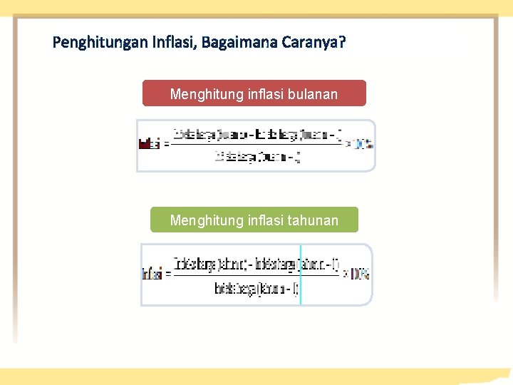 Penghitungan Inflasi, Bagaimana Caranya? Menghitung inflasi bulanan Menghitung inflasi tahunan 
