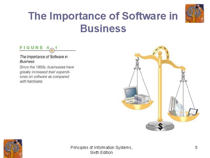 The Importance of Software in Business Principles of Information Systems, Sixth Edition 5 