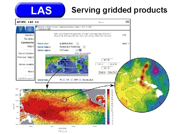 Serving gridded products 