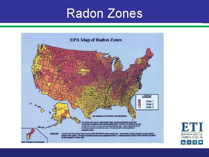 Radon Zones 