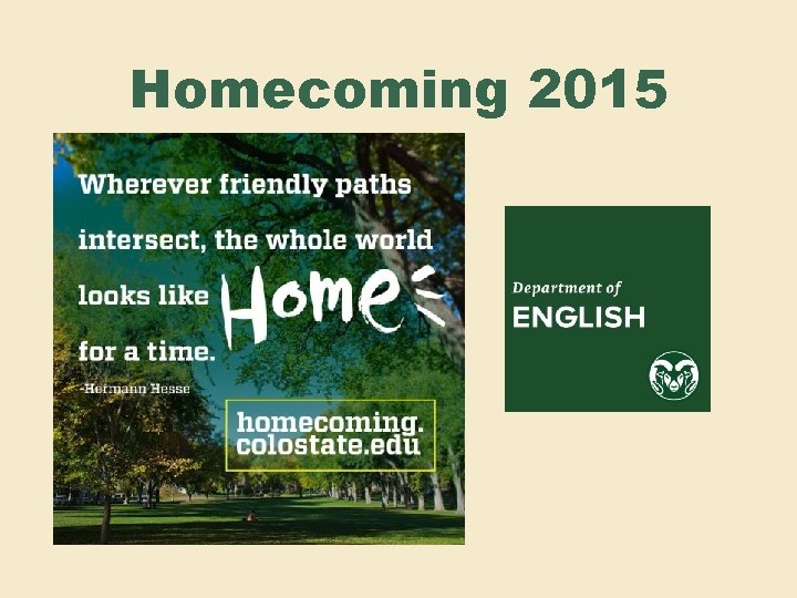Homecoming 2015 