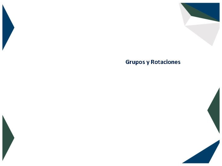 Grupos y Rotaciones 