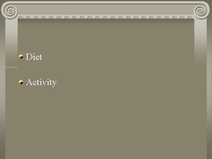 Diet Activity 