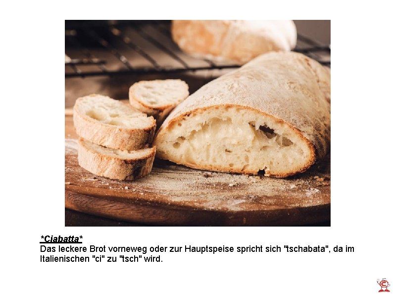 Ciabatta brot aussprache