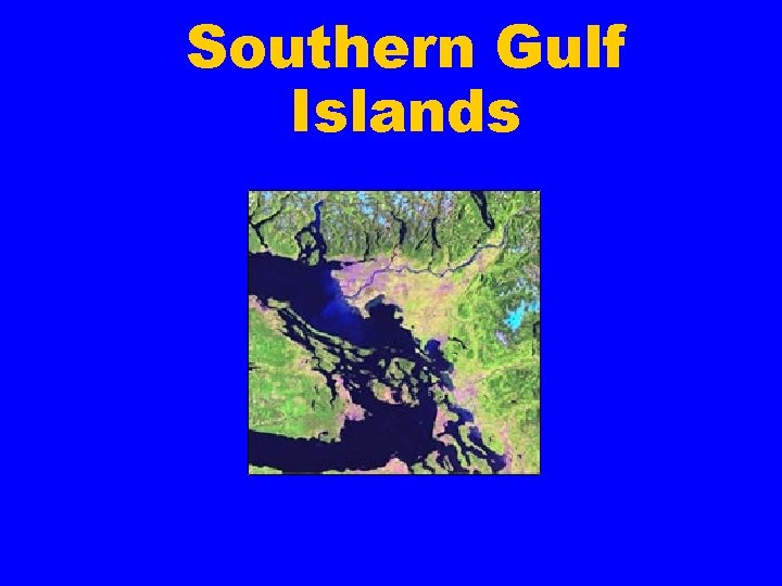 Southern Gulf Islands 