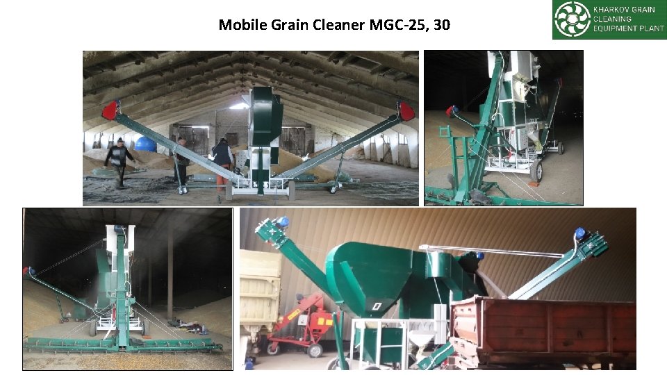 Mobile Grain Cleaner MGC-25, 30 