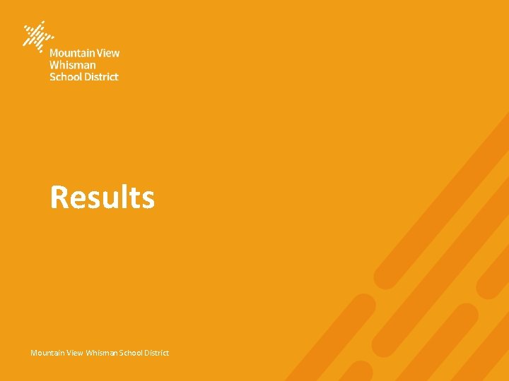 Results Mountain View Whisman School District 