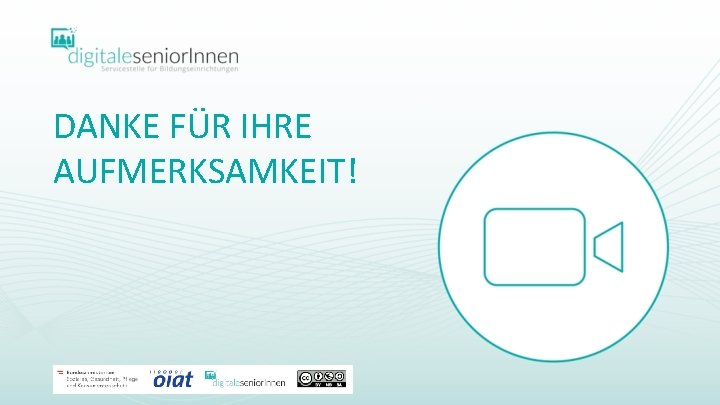 DANKE FÜR IHRE AUFMERKSAMKEIT! 20 