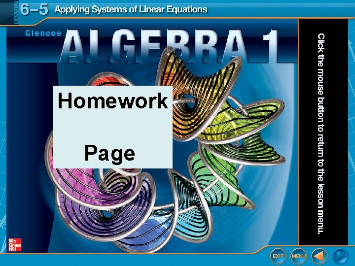 Homework Page 