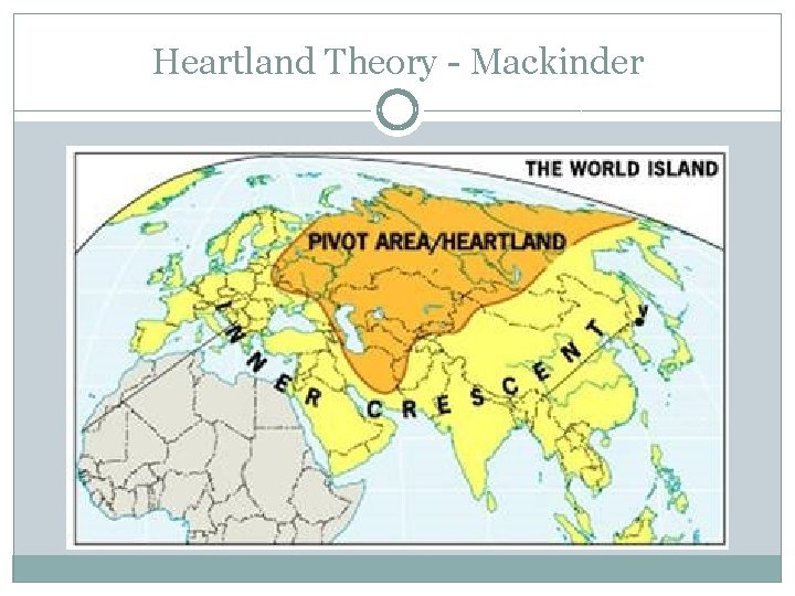 Heartland Theory - Mackinder 