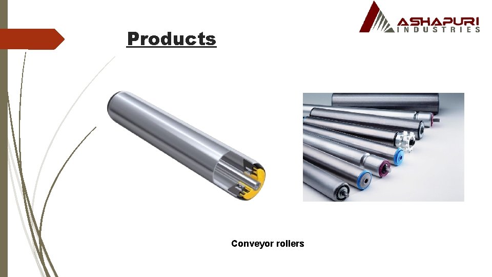 Products Conveyor rollers 