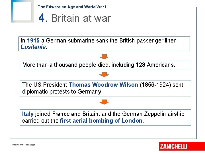 The Edwardian Age and World War I 4. Britain at war In 1915 a