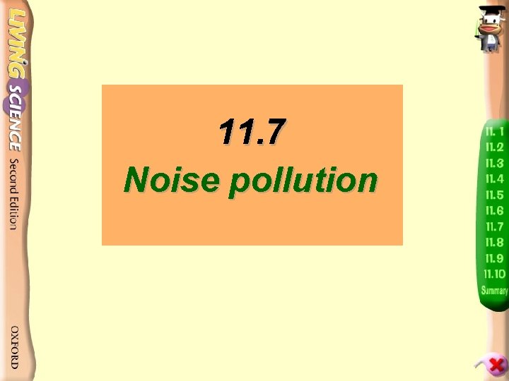 11. 7 Noise pollution 