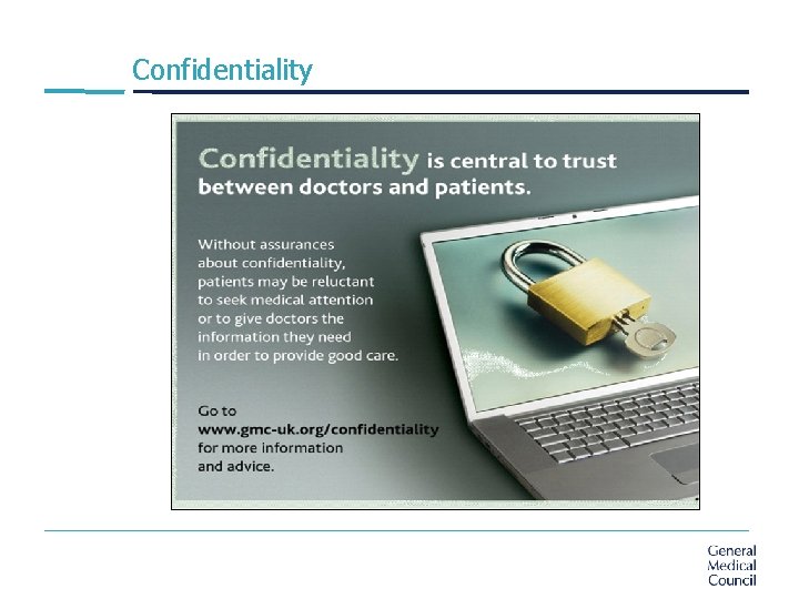 Confidentiality 