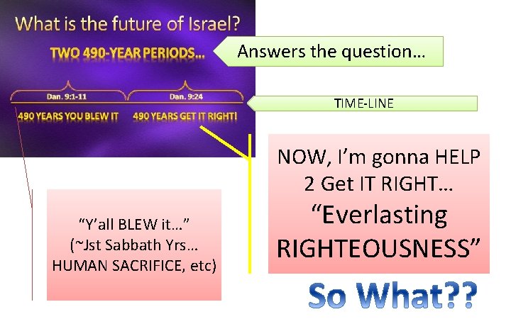 Answers the question… TIME-LINE NOW, I’m gonna HELP 2 Get IT RIGHT… “Y’all BLEW Answers the question… TIME-LINE NOW, I’m gonna HELP 2 Get IT RIGHT… “Y’all BLEW